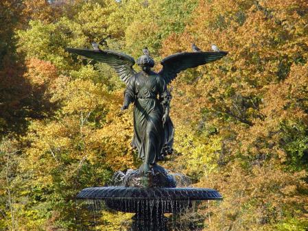 Angel Fountain - NYC :  : Milton Oliveira Photography